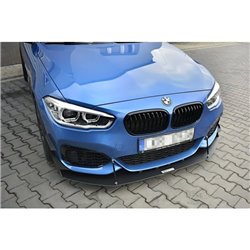 Maxton - SPORT LAME DU PARE-CHOCS AVANT V.2 BMW 1 F20/F21 M-Power FACELIFT 