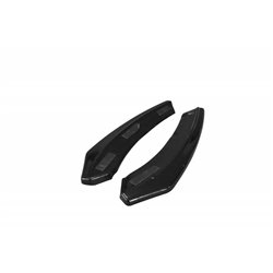 Maxton - LAME DU PARE-CHOCS ARRIERE HYUNDAI GENESIS COUPÉ MK.1 Noir Brillant