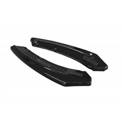 Maxton - LAME DU PARE-CHOCS ARRIERE HYUNDAI GENESIS COUPÉ MK.1 Noir Brillant