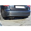 Maxton - Lame Du Pare-Chocs Arriere Audi A3 Sportback 8P / 8P Facelift Noir Brillant