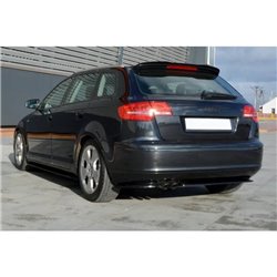 Maxton - Lame Du Pare-Chocs Arriere Audi A3 Sportback 8P / 8P Facelift Noir Brillant