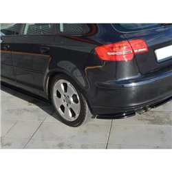 Maxton - Lame Du Pare-Chocs Arriere Audi A3 Sportback 8P / 8P Facelift Noir Brillant