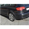 Maxton - Lame Du Pare-Chocs Arriere Audi A3 Sportback 8P / 8P Facelift Noir Brillant