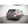 Maxton - LAME DU PARE-CHOCS ARRIERE V.2 BMW 1 F20/F21 M-POWER FACELIFT Noir Brillant