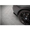 Maxton - LAME DU PARE-CHOCS ARRIERE V.2 BMW 1 F20/F21 M-POWER FACELIFT Noir Brillant