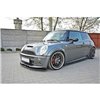 Maxton - LAME DU PARE-CHOCS AVANT / SPLITTER MINI R53 COOPER S JCW Noir Brillant