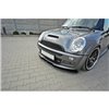 Maxton - LAME DU PARE-CHOCS AVANT / SPLITTER MINI R53 COOPER S JCW Noir Brillant