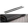 Maxton - SET DES DIFFUSEUR DES BAS DE CAISSE V2. BMW 1 F20 M135i / M140i / M-Pack Noir Brillant