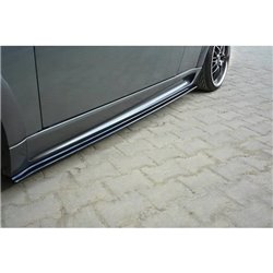 Maxton - SET DES DIFFUSEUR DES BAS DE CAISSE MINI R53 COOPER S JCW Noir Brillant