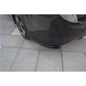 Maxton - LAME DU PARE-CHOCS ARRIERE HONDA ACCORD MK8. (CU-SERIES) AVANT FACELIFT SEDAN Noir Brillant