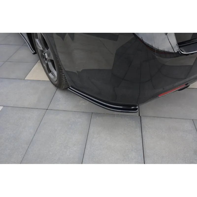 Maxton - LAME DU PARE-CHOCS ARRIERE HONDA ACCORD MK8. (CU-SERIES) AVANT FACELIFT SEDAN Noir Brillant