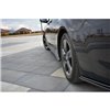 Maxton - LAME DU PARE-CHOCS ARRIERE HONDA ACCORD MK8. (CU-SERIES) AVANT FACELIFT SEDAN Noir Brillant
