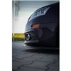 Maxton - Lame Du Pare-Chocs Avant / Lame Audi A6 S-Line C6 FL Noir Brillant