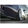Maxton - Lame Du Pare-Chocs Arriere Audi A6 S-Line C6 / C6 FL Sedan / Avant Noir Brillant
