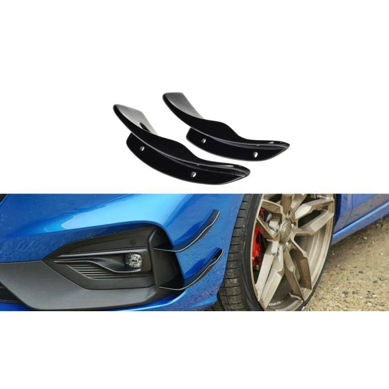 Maxton - Ailes de pare-chocs avant (Canards) Ford Focus ST / ST-Line Mk4