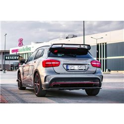 Maxton - Rajouts Des Bas De Caisse V.1 Mercedes-Benz GLA 45 AMG Noir Brillant