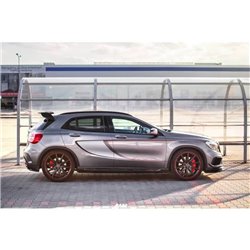 Maxton - Rajouts Des Bas De Caisse V.1 Mercedes-Benz GLA 45 AMG Noir Brillant