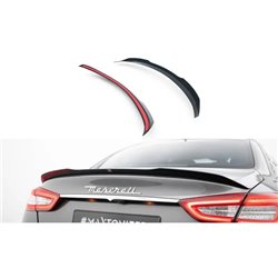 Maxton - Spoiler Cap Maserati Quattroporte Mk6 Noir Brillant