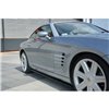 Maxton - SET DES DIFFUSEUR DES BAS DE CAISSE CHRYSLER CROSSFIRE Noir Brillant