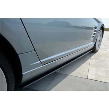 Maxton - SET DES DIFFUSEUR DES BAS DE CAISSE CHRYSLER CROSSFIRE Noir Brillant