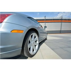 Maxton - SET DES DIFFUSEUR DES BAS DE CAISSE CHRYSLER CROSSFIRE Noir Brillant
