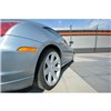 Maxton - SET DES DIFFUSEUR DES BAS DE CAISSE CHRYSLER CROSSFIRE Noir Brillant