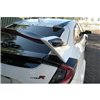 Maxton - RAJOUT LATÉRALE DU BECQUET Honda Civic Type-R Mk10 / Mk10 Facelift Noir Brillant
