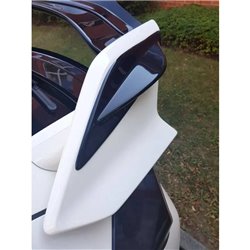 Maxton - RAJOUT LATÉRALE DU BECQUET Honda Civic Type-R Mk10 / Mk10 Facelift Noir Brillant
