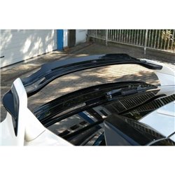 Maxton - SUPÉRIEUR BECQUET EXTENSION V.2 Honda Civic Type-R Mk10 / Mk10 Facelift Noir Brillant