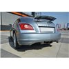 Maxton - LAME DU PARE-CHOCS ARRIERE CHRYSLER CROSSFIRE Noir Brillant