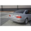 Maxton - BECQUET EXTENSION BMW 3 E46 COUPE AVANT FACELIFT Noir Brillant