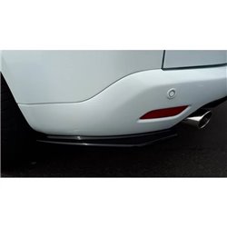 Maxton - Lames De Pare-Chocs Arrière Latérales Ford S-Max Titanium Mk1 FL Noir Brillant