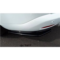 Maxton - Lames De Pare-Chocs Arrière Latérales Ford S-Max Titanium Mk1 FL Noir Brillant