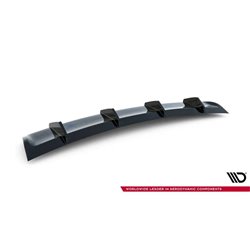Maxton - Diffuseur Arrière Complet Maserati Quattroporte Mk6 Noir Brillant