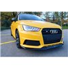Maxton - Lame Du Pare-Chocs Avant Audi S1 8X Noir Brillant