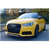 Maxton - Lame Du Pare-Chocs Avant Audi S1 8X Noir Brillant