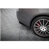 Maxton - Lames De Pare-Chocs Arrière Latérales Maserati Quattroporte Mk6 Noir Brillant