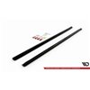 Maxton - Rajouts Des Bas De Caisse Pour Skoda Octavia RS Mk2 / Mk2 FL Noir Brillant