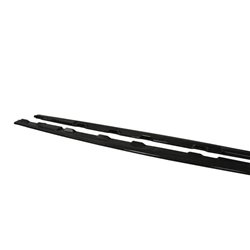 Maxton - Rajouts Des Bas De Caisse Pour Audi S5 / A5 S-Line F5 Coupe Noir Brillant
