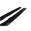 Maxton - Rajouts Des Bas De Caisse Pour Audi S5 / A5 S-Line F5 Coupe Noir Brillant