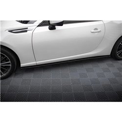Maxton - Rajouts Des Bas De Caisse V.1 Subaru BRZ Mk1 / Mk1 Facelift / Toyota GT86 Facelift Noir Brillant