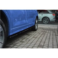 Maxton - Rajouts Des Bas De Caisse Pour Audi Q2 Mk.1 Noir Brillant