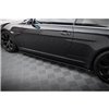 Maxton - RAJOUTS DES BAS DE CAISSE POUR BMW M6 E63 Noir Brillant