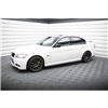 Maxton - RAJOUTS DES BAS DE CAISSE POUR BMW 3 E90/91 MPACK Noir Brillant
