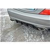 Maxton - RAJOUT DU PARE-CHOCS ARRIERE MERCEDES-BENZ SLK R172 Noir Brillant