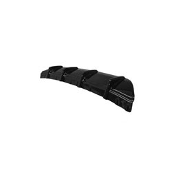 Maxton - RAJOUT DU PARE-CHOCS ARRIERE MERCEDES-BENZ SLK R172 Noir Brillant