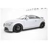 Maxton - Rajouts Des Bas De Caisse Pour V.1 Audi TT S / TT S-Line 8J Facelift Noir Brillant