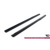 Maxton - Rajouts Des Bas De Caisse Pour V.1 Audi TT S / TT S-Line 8J Facelift Noir Brillant