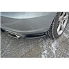 Maxton - LAME DU PARE-CHOCS ARRIERE V.1 MERCEDES-BENZ SLK R172 Noir Brillant
