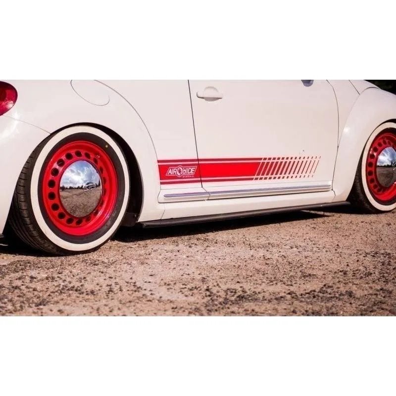 Maxton - RAJOUTS DES BAS DE CAISSE POUR VW BEETLE Noir Brillant